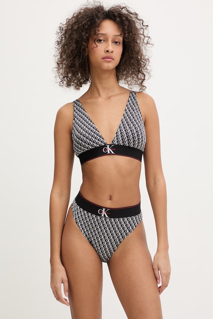 Calvin Klein Underwear trojuholníková podprsenka LV00QF8703 čierna SS26