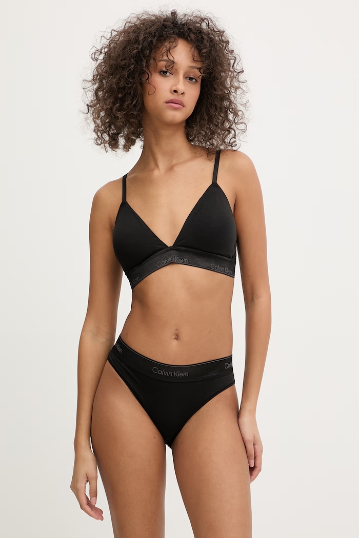 Calvin Klein Underwear trojuholníková podprsenka LV00QF8825 čierna SS26