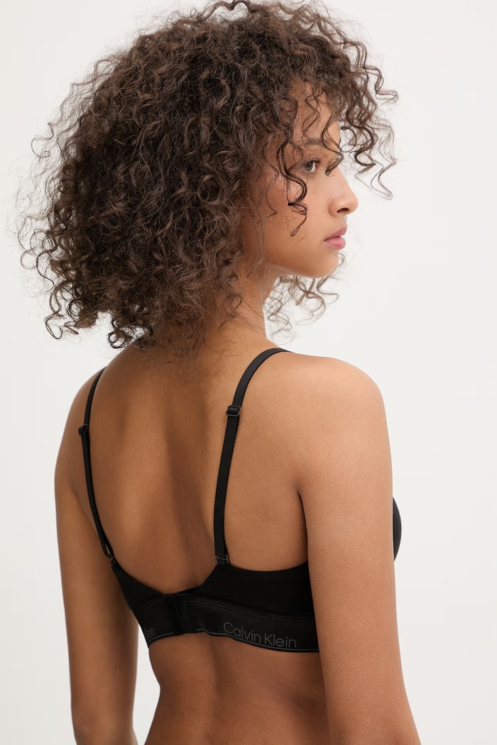 Oblečenie Calvin Klein Underwear trojuholníková podprsenka LV00QF8825 čierna