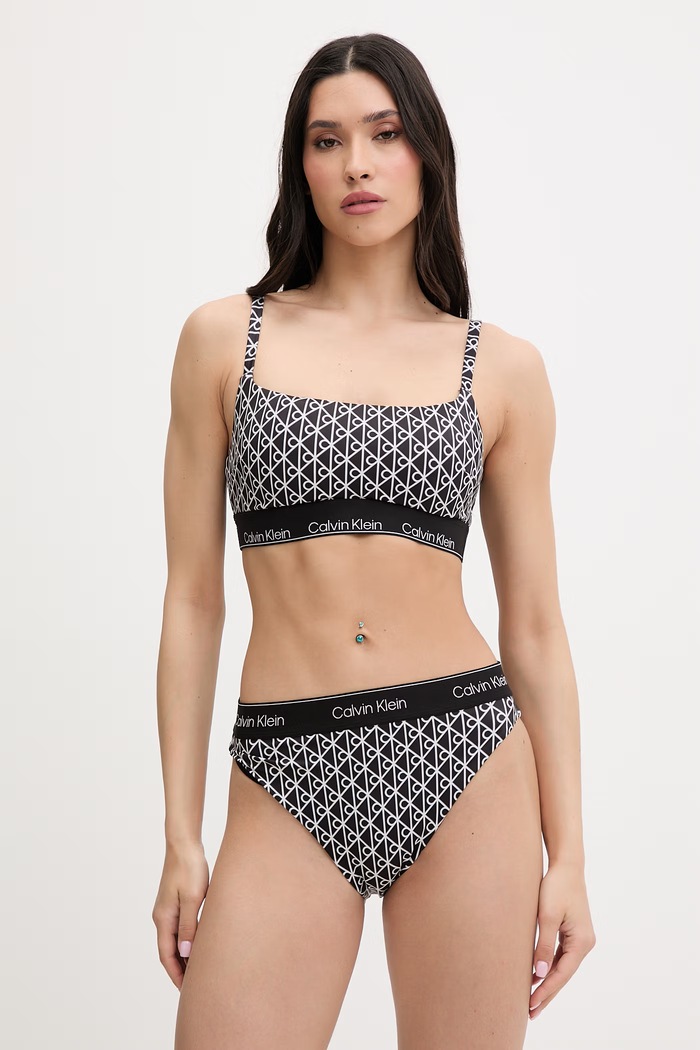 Calvin Klein Plavkové nohavičky dámske LV00Q61131 čierna SS26