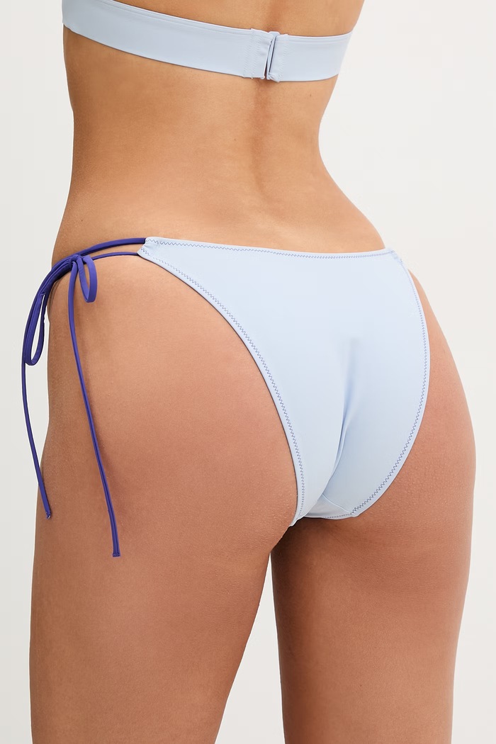 Îmbrăcăminte Calvin Klein chiloți de baie pentru femei LV00Q61215 albastru