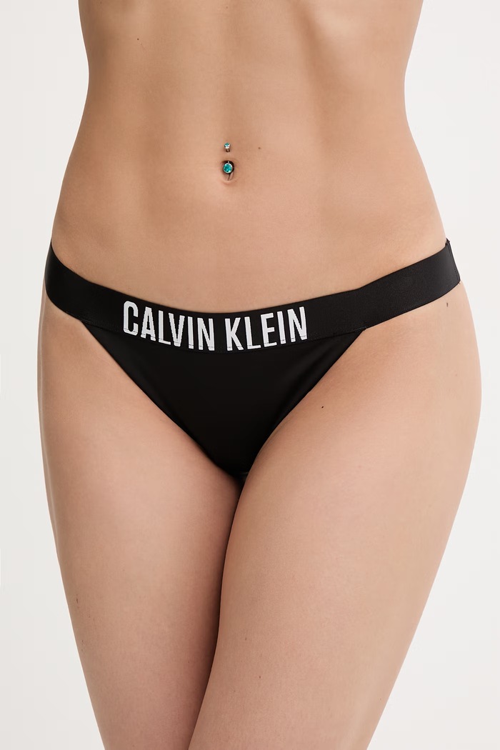 Calvin Klein plavkové nohavičky dámske čierna LV00Q61218