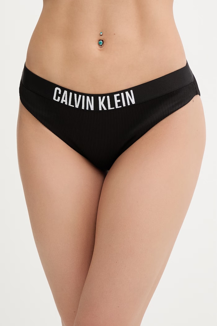 Calvin Klein plavkové nohavičky dámske čierna LV00Q61240