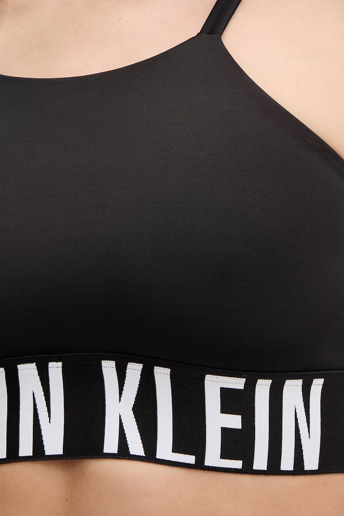 Calvin Klein plavková podprsenka dámska čierna LV00Q61187