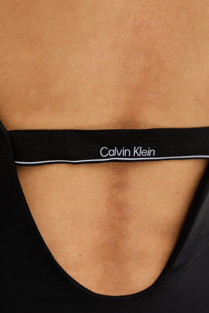 Calvin Klein jednodielne plavky dámske LV00Q61205 čierna