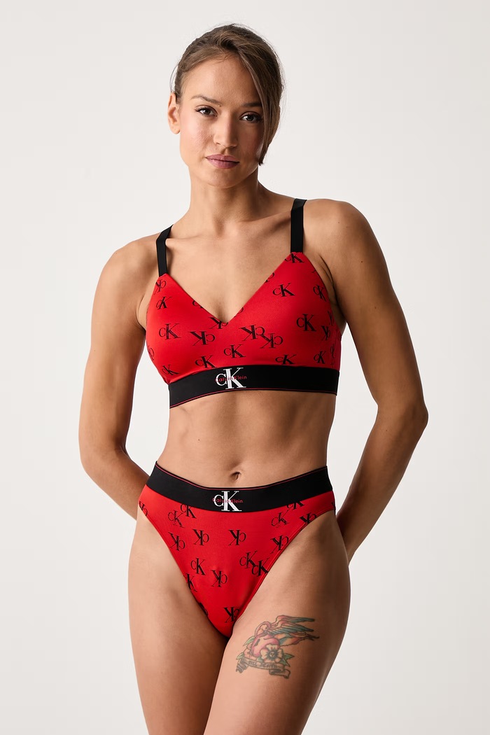 Calvin Klein Underwear Braletka LV00QF8877 czerwony SS26