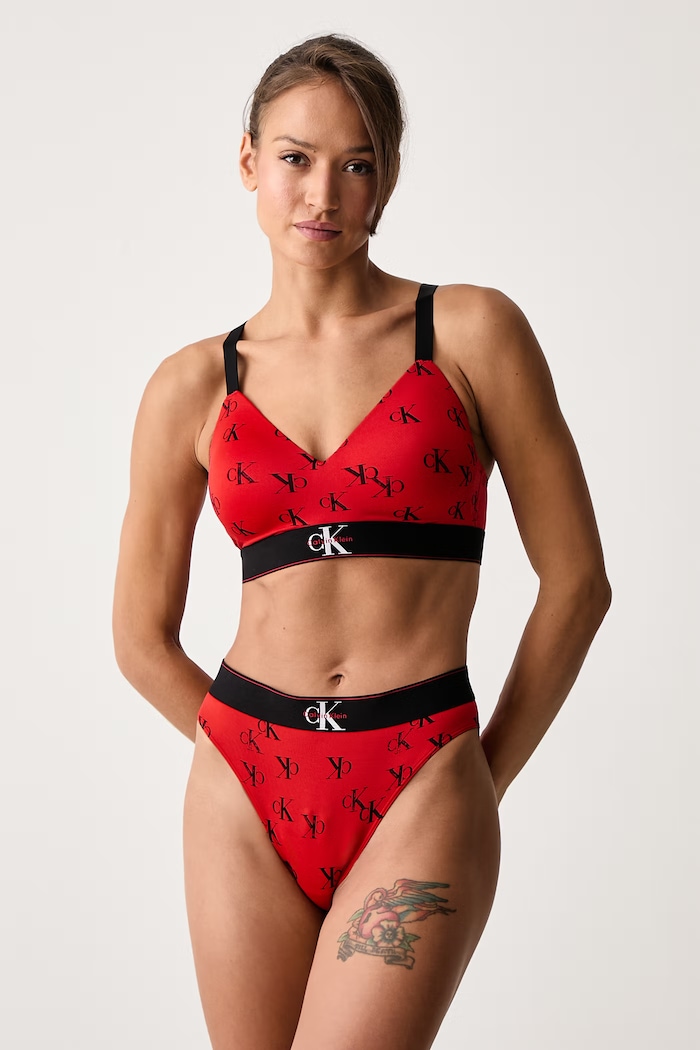 Calvin Klein Underwear Braletka LV00QF8877 czerwony SS26