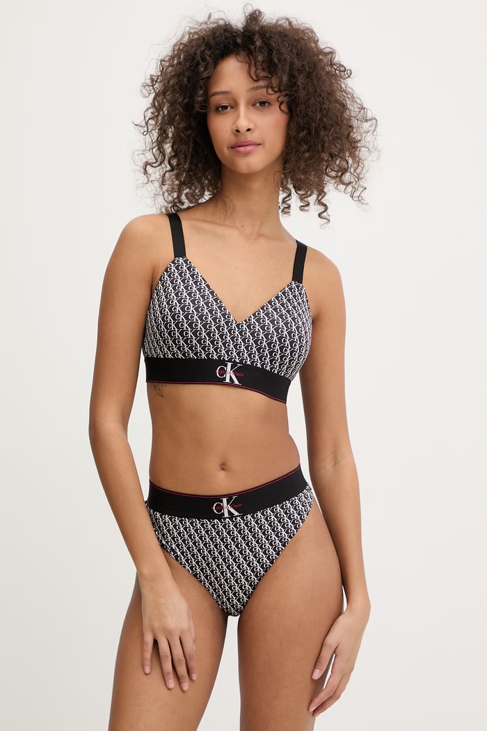 Calvin Klein Underwear braletka LV00QF8877 čierna SS26