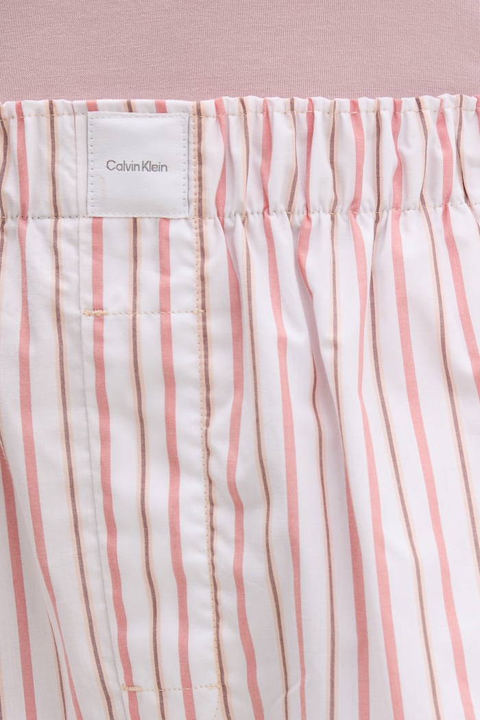 Odzież Calvin Klein Underwear szorty piżamowe damskie z bawełną LV00QS7596 biały