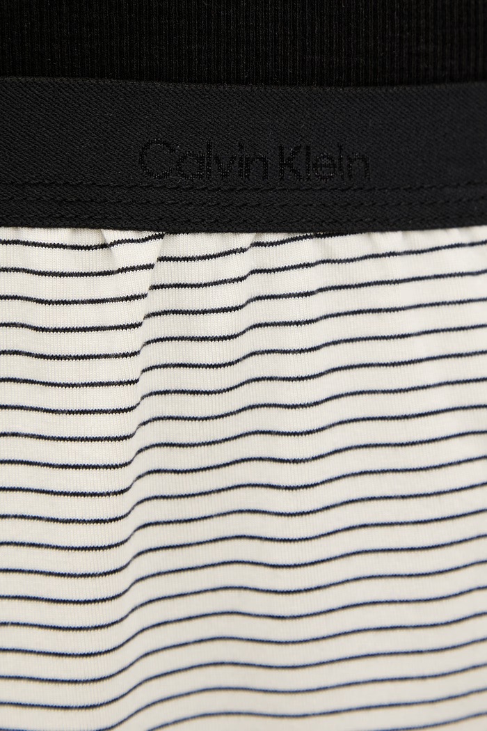 Calvin Klein Underwear pantaloni scurți de pijama pentru femei, cu modal bej LV00QS7614