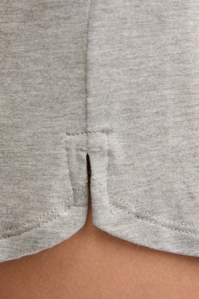 Calvin Klein Underwear pantaloni scurți de pijama pentru femei, cu modal gri LV00QS7614