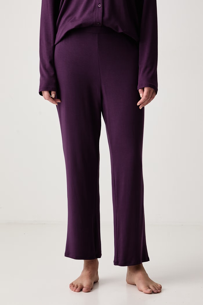 Odzież Calvin Klein Underwear Piżama dwuczęściowa damska z modalem LV00QS7659 fioletowy