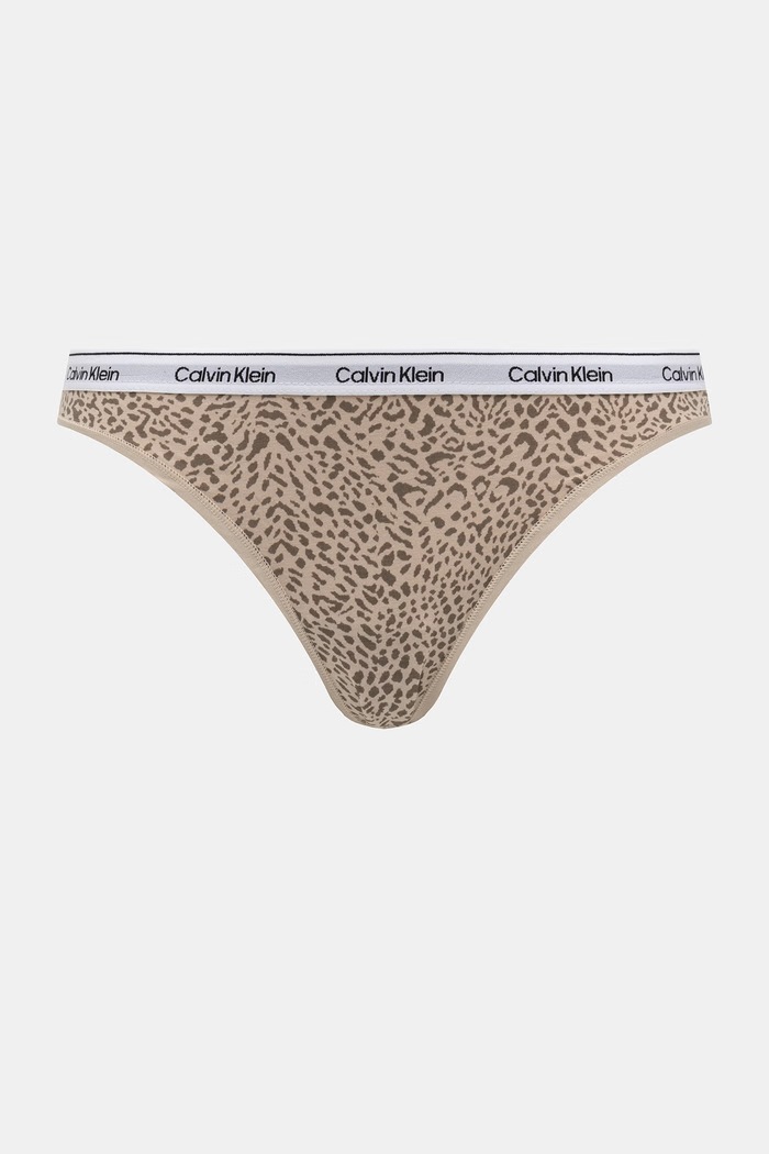 Calvin Klein Underwear kalhotky dámské bavlněné s elastanem 3-pack LV00QD5207 bílá SS26