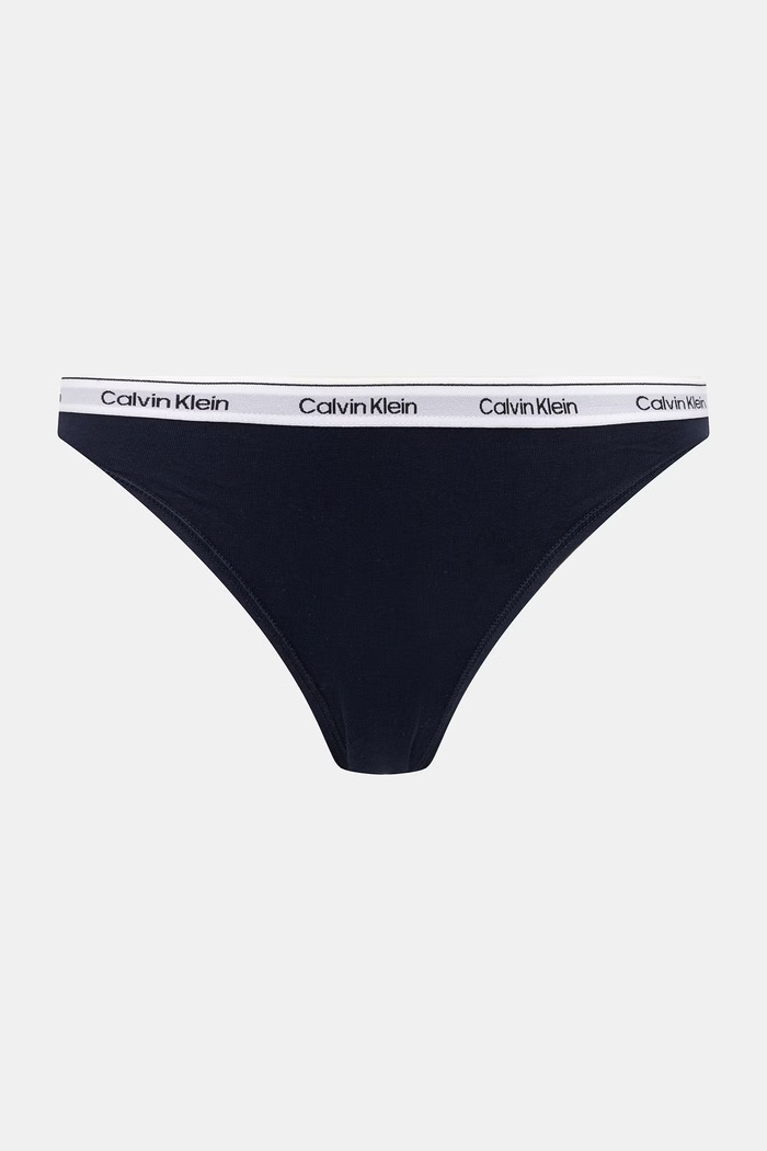 Calvin Klein Underwear chiloți de femei din bumbac cu elastan pachet de 3 LV00QD5207 galben SS26