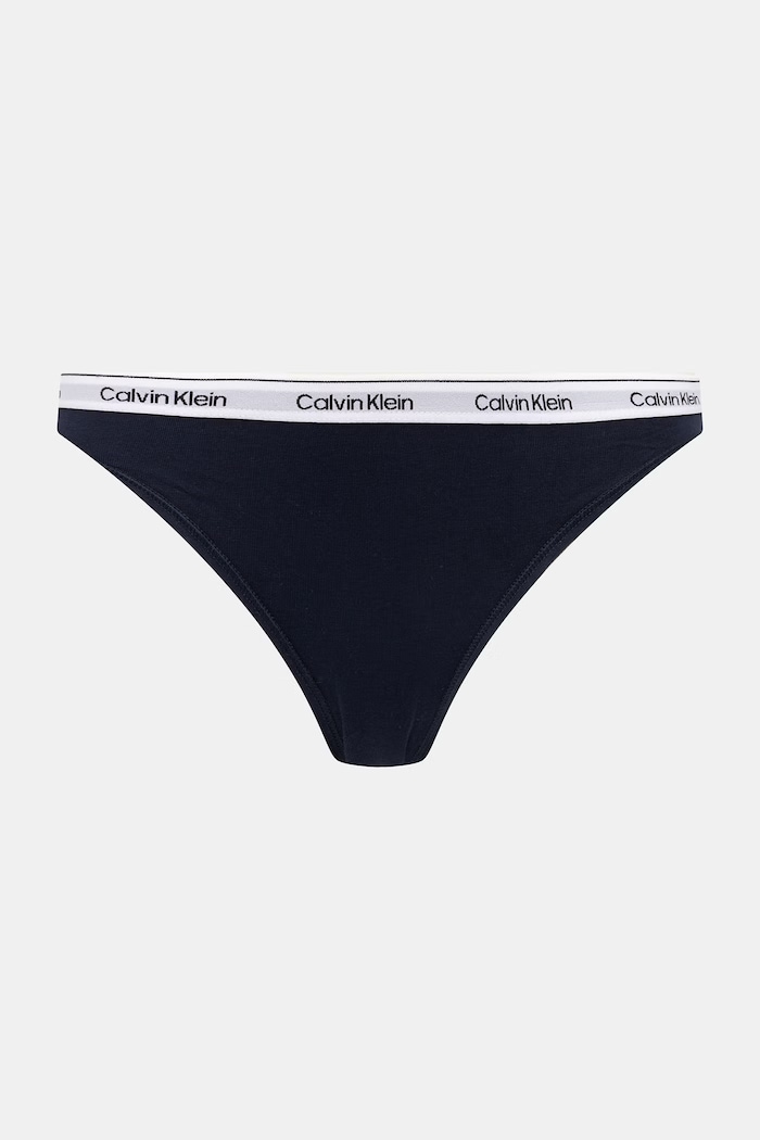 Calvin Klein Underwear chiloți de femei din bumbac cu elastan pachet de 3 LV00QD5207 galben SS26
