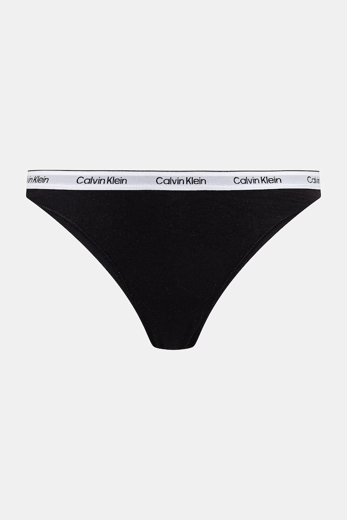 Calvin Klein Underwear Chiloți de femei din bumbac cu elastan pachet de 3 LV00QD5207 violet SS26