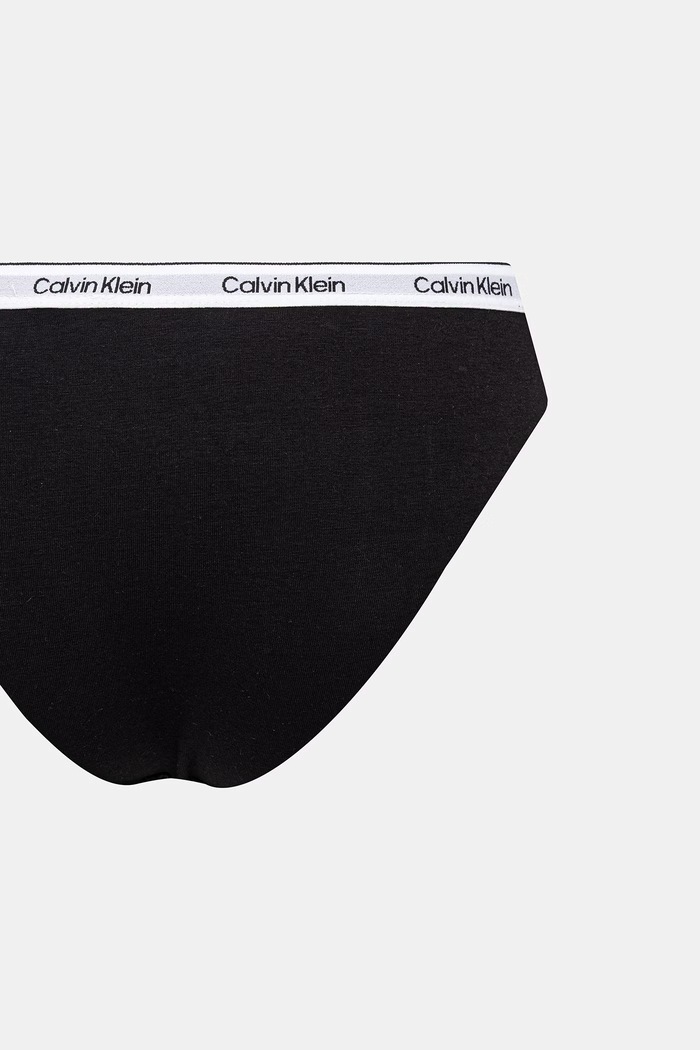 Calvin Klein Underwear Chiloți de femei din bumbac cu elastan pachet de 3 LV00QD5207 violet