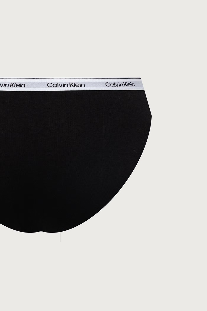 Calvin Klein Underwear figi damskie bawełniane z elastanem 3-pack LV00QD5207 niebieski