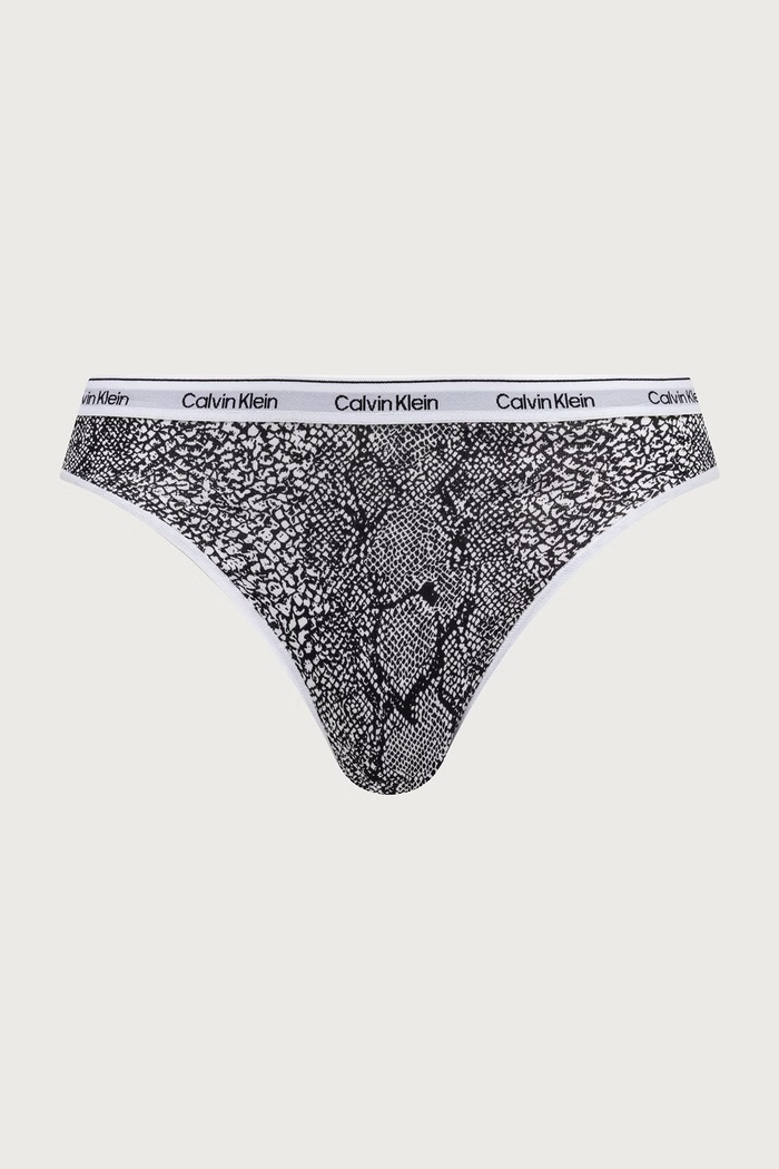 Calvin Klein Underwear chiloți full brief pentru femei din bumbac cu elastan pachet de 3 LV00QD5207 gri SS26