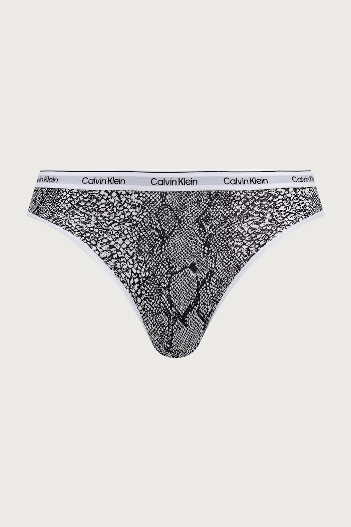 Calvin Klein Underwear chiloți full brief pentru femei din bumbac cu elastan pachet de 3 LV00QD5207 gri SS26