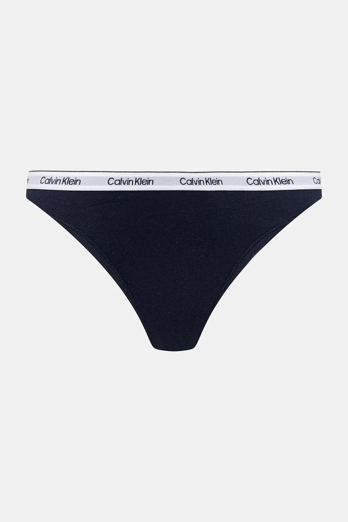 Calvin Klein Underwear tangá dámske 5-pak LV00QD5221 modrá SS26