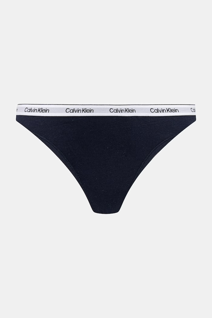 Calvin Klein Underwear tangá dámske 5-pak LV00QD5221 modrá SS26