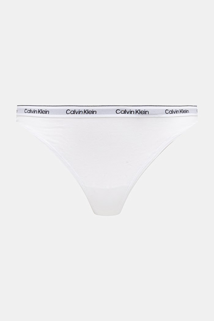Calvin Klein Underwear tangá dámske 5-pak modrá LV00QD5221