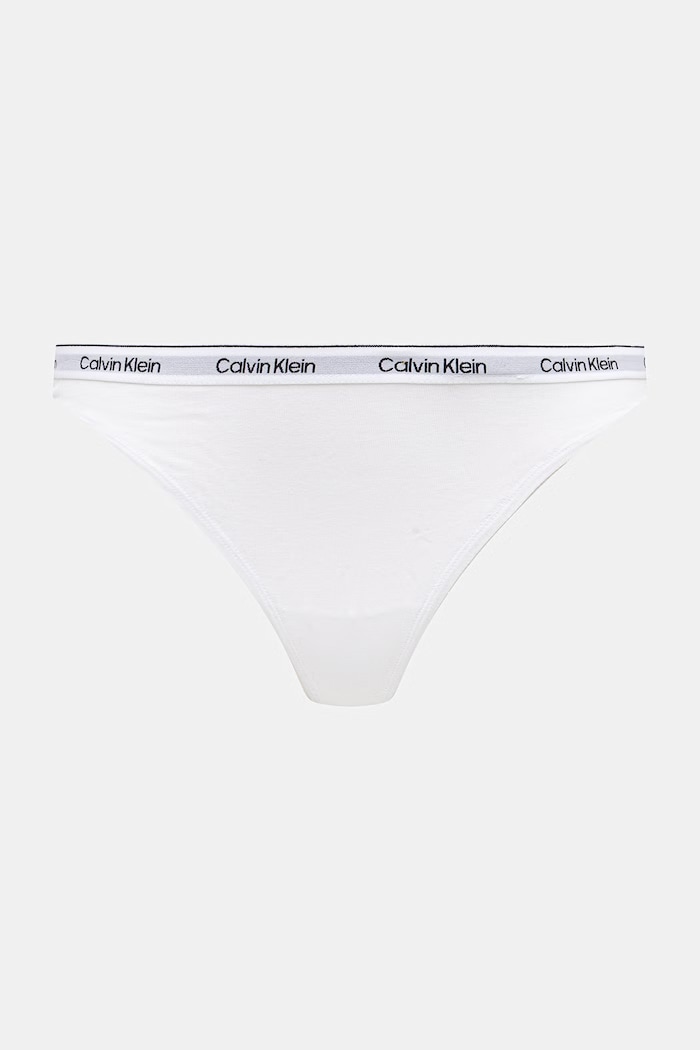 Calvin Klein Underwear tangá dámske 5-pak modrá LV00QD5221