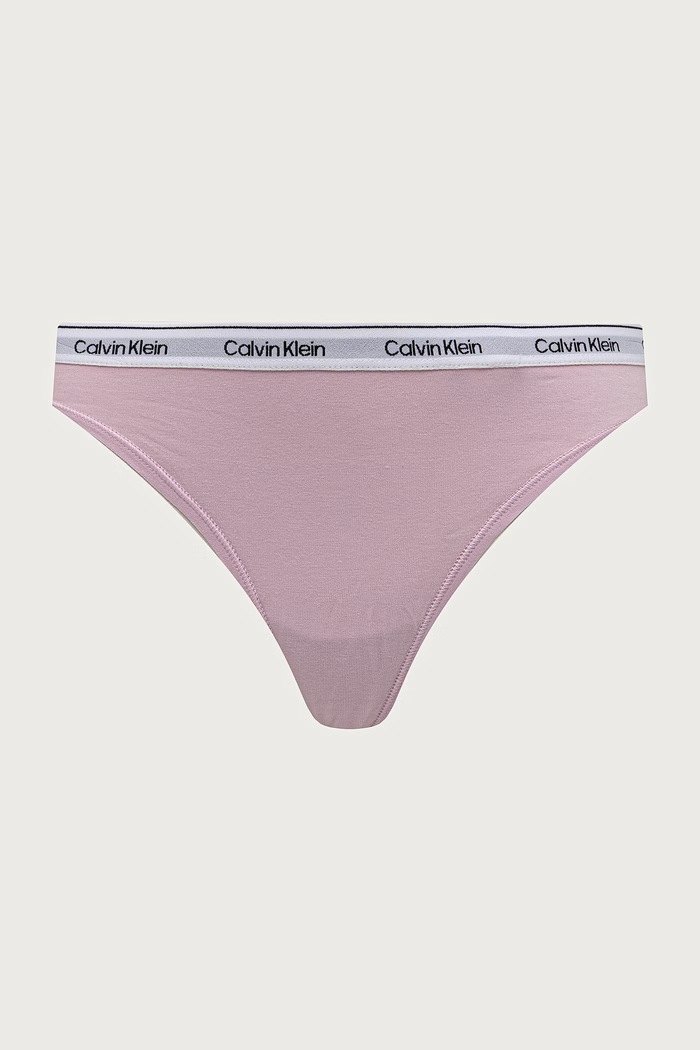 Calvin Klein Underwear stringi damskie 5-pack różowy LV00QD5221