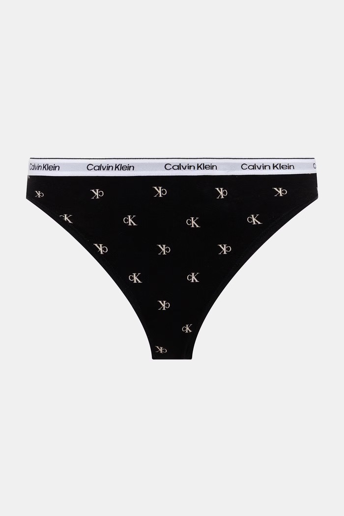 Calvin Klein Underwear tangá dámske 5-pak LV00QD5221 čierna SS26