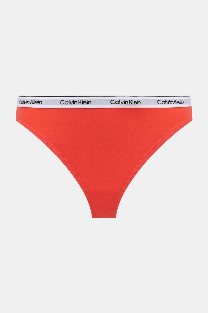 Oblečenie Calvin Klein Underwear tangá dámske 5-pak LV00QD5221 čierna