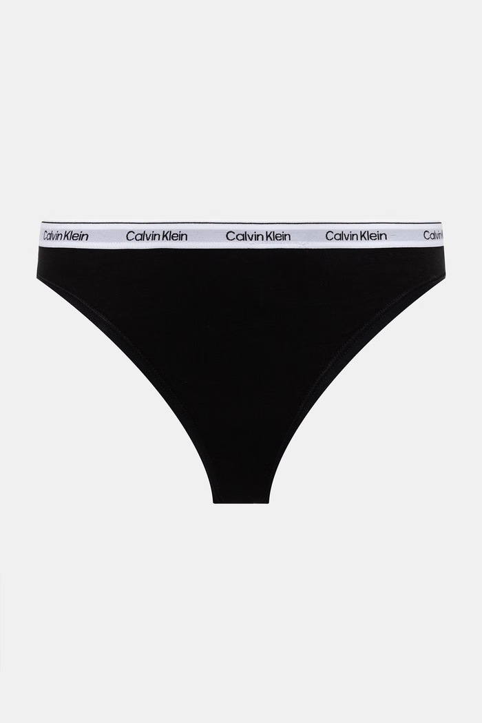 Calvin Klein Underwear tangá dámske 5-pak LV00QD5221 čierna