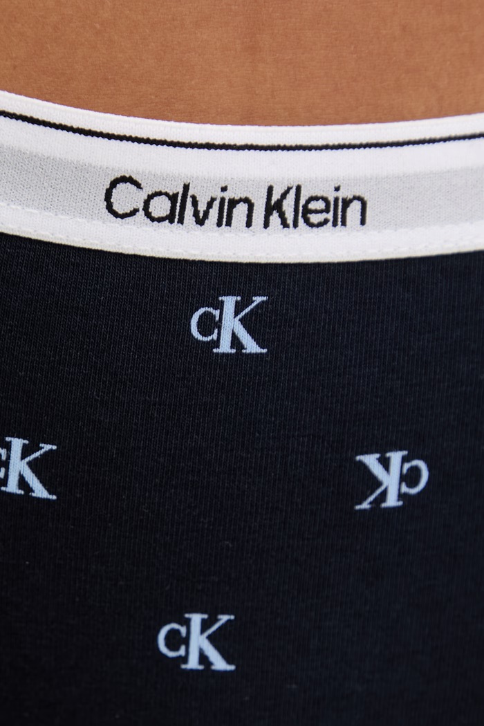 Odzież Calvin Klein Underwear brazyliany damskie bawełniane z elastanem LV00QD5246 granatowy