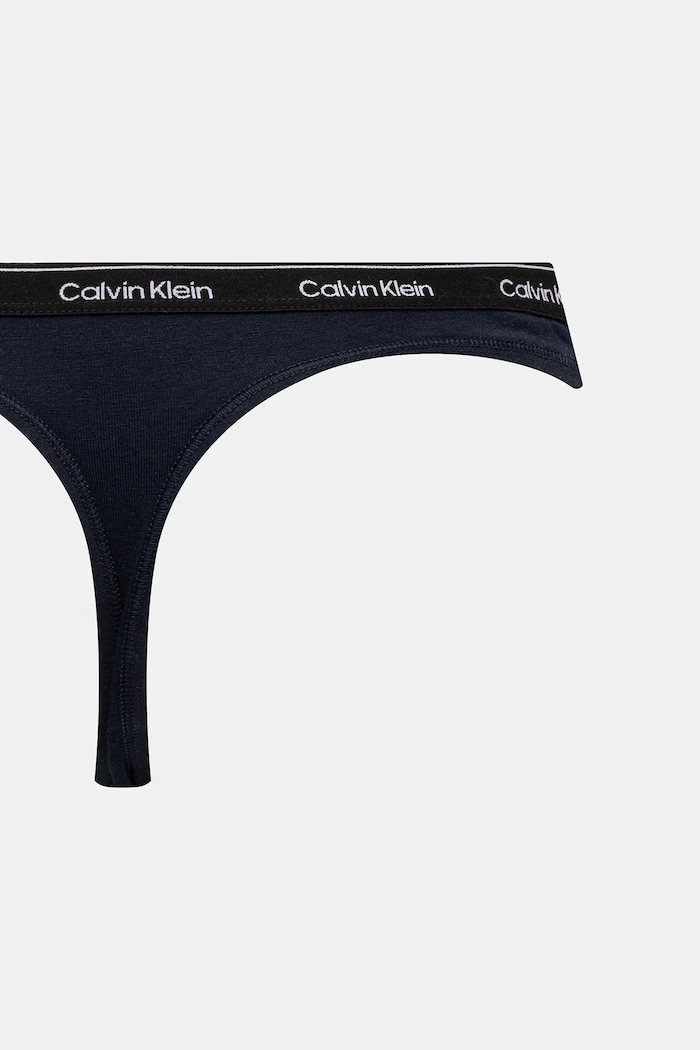 Dámske tangá s bavlnou Calvin Klein Underwear 7-pak LV00QD5319