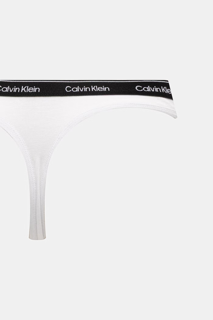 Dámske tangá s bavlnou Calvin Klein Underwear 7-pak LV00QD5319