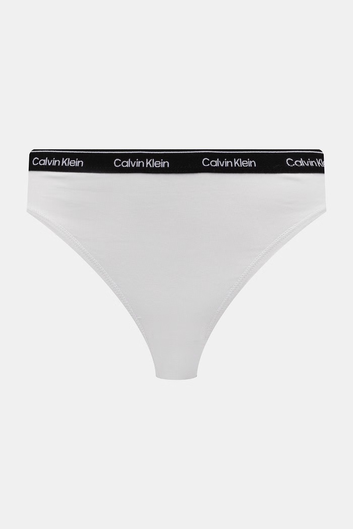 Calvin Klein Underwear kalhotky dámské s bavlnou 7-pack LV00QD5320 bílá SS26