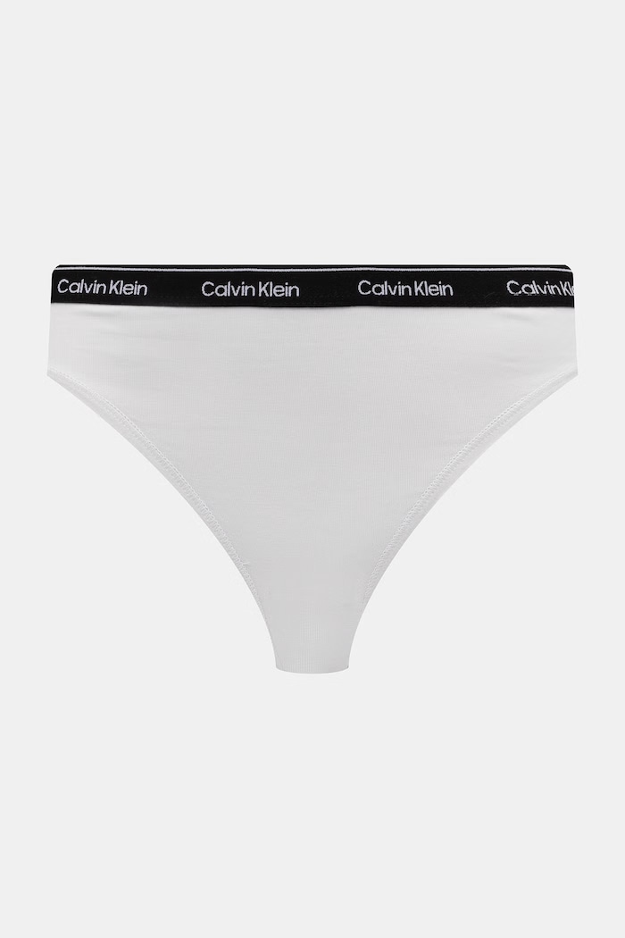 Calvin Klein Underwear kalhotky dámské s bavlnou 7-pack LV00QD5320 bílá SS26