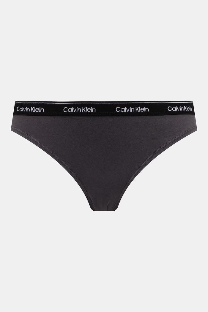 Calvin Klein Underwear nohavičky dámske s bavlnou 7-pak LV00QD5320 modrá