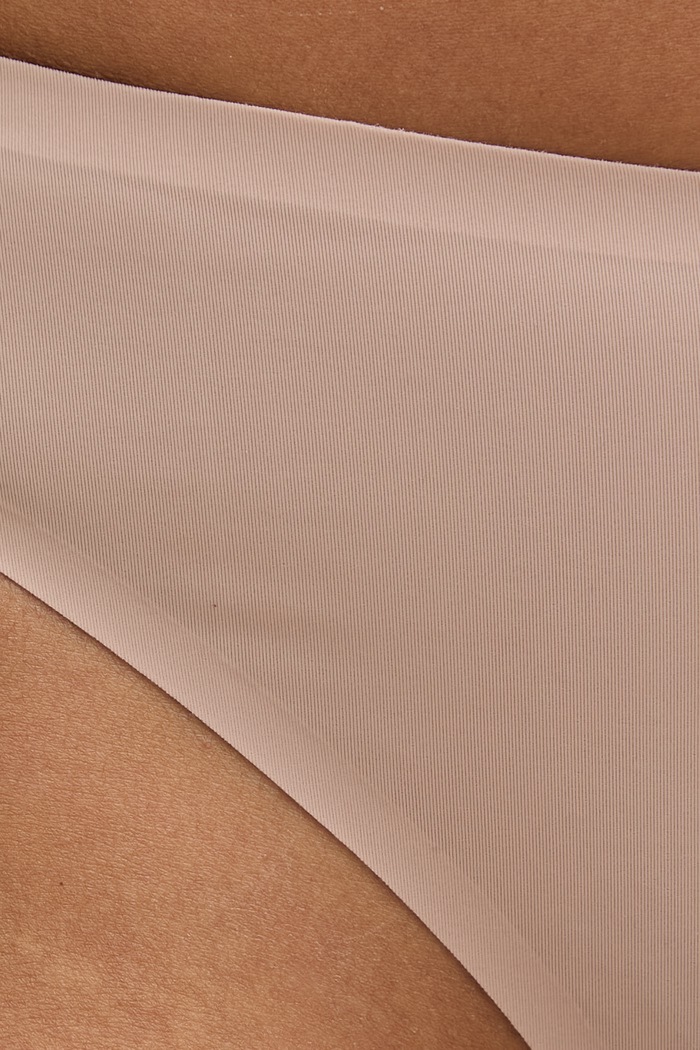 Calvin Klein Underwear stringi damskie beżowy LV00QF8587
