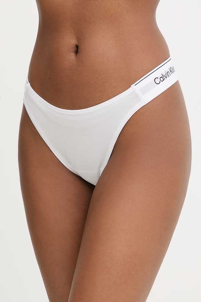 Calvin Klein Underwear chiloți pentru femei alb LV00QF8671