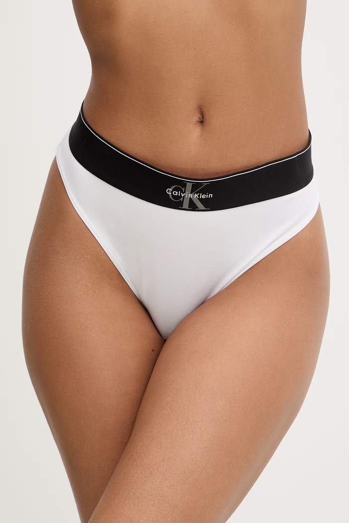 Calvin Klein Underwear nohavičky dámske biela LV00QF8705