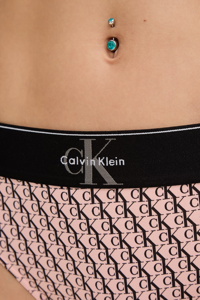 Calvin Klein Underwear nohavičky dámske LV00QF8705 ružová SS26