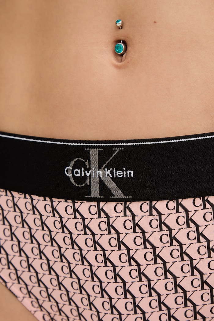 Calvin Klein Underwear nohavičky dámske LV00QF8705 ružová SS26