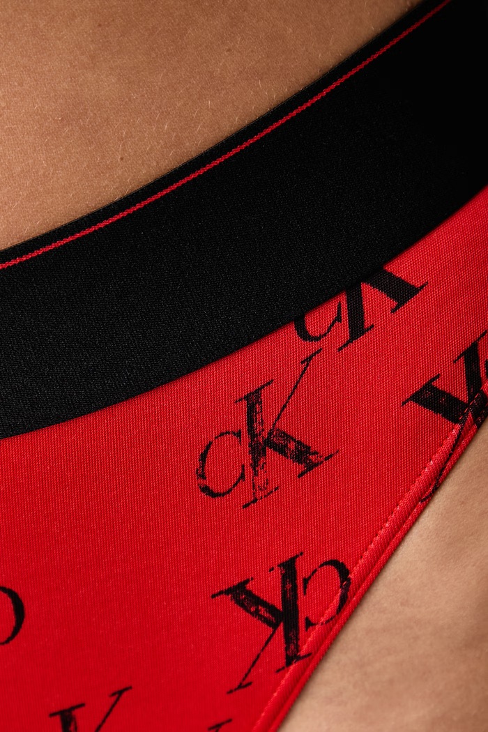 Figi damskie Calvin Klein Underwear LV00QF8705 czerwony