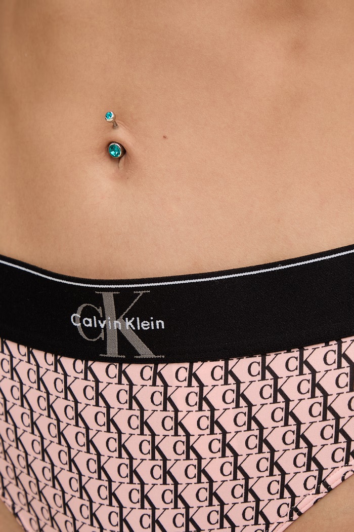 Oblečenie Calvin Klein Underwear tangá dámske LV00QF8813 ružová