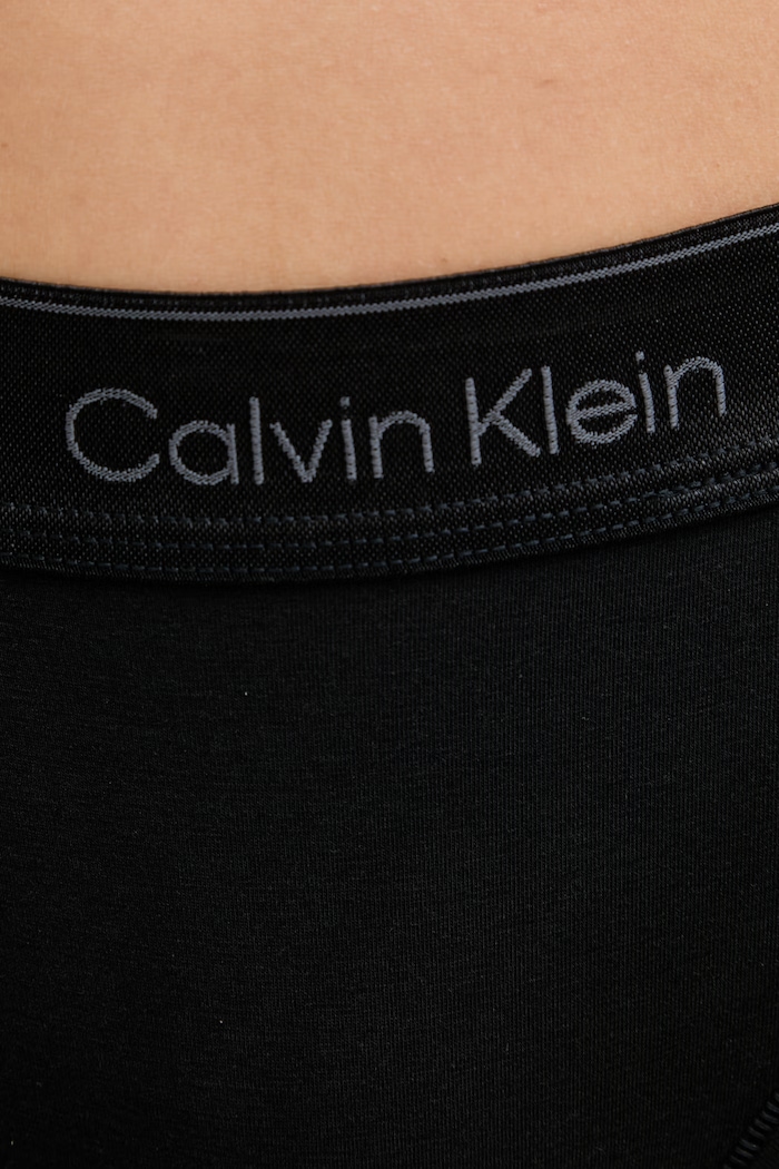 Îmbrăcăminte Calvin Klein Underwear chiloți g-string pentru femei. din bumbac LV00QF8826 negru