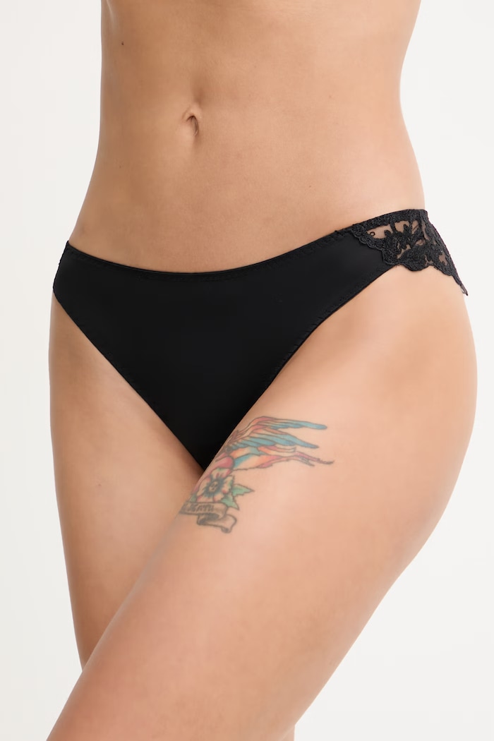 Twinset κιλότα γυναικεία με βαμβάκι μαύρο 261LL6C77