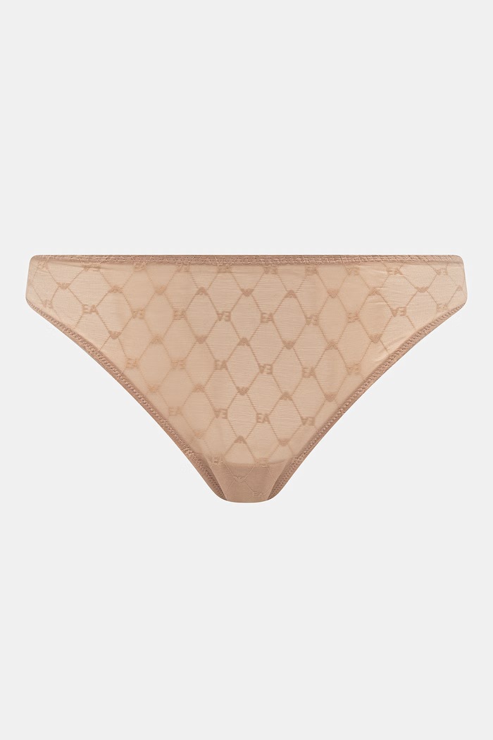 Emporio Armani Underwear nohavičky 2-pak EW000406.AF19030 béžová SS26