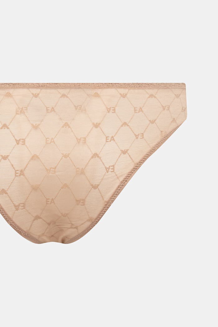 Oblečenie Emporio Armani Underwear nohavičky 2-pak EW000406.AF19030 béžová