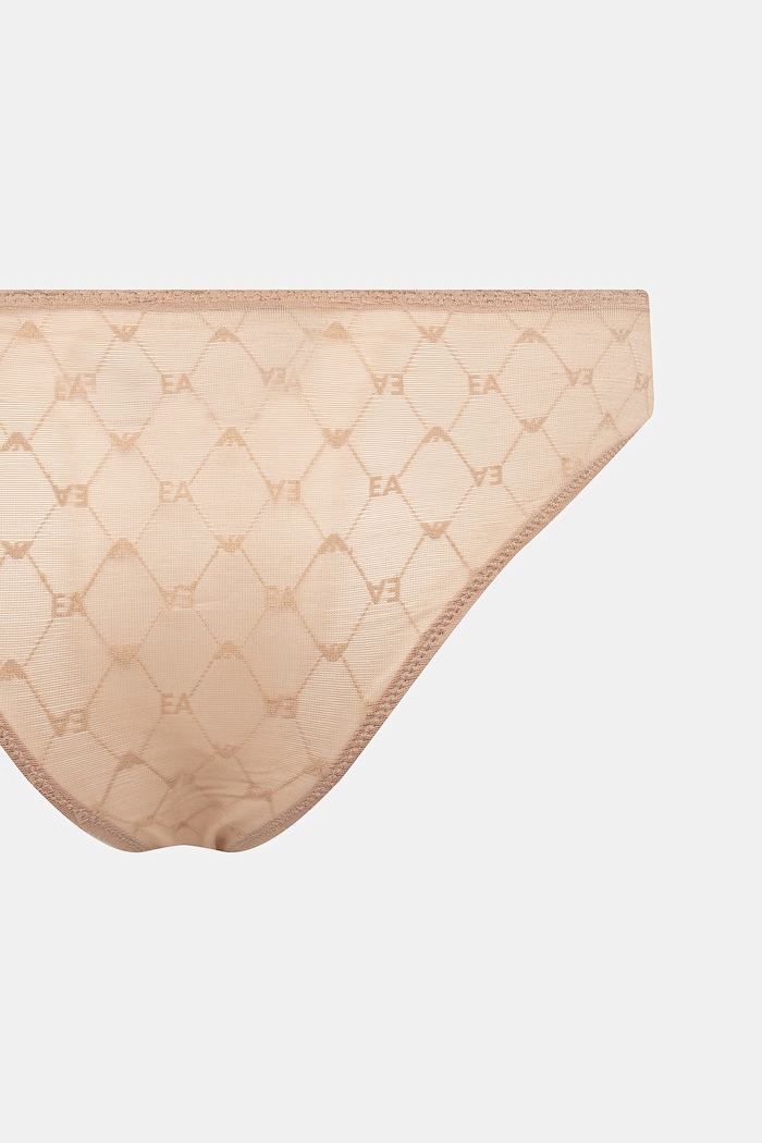 Oblečenie Emporio Armani Underwear nohavičky 2-pak EW000406.AF19030 béžová